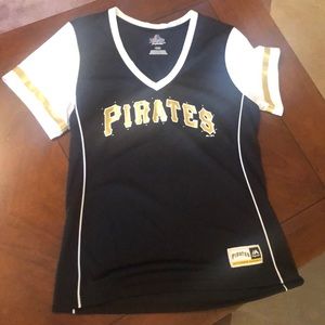 Pirates Baseball Majestic V neck